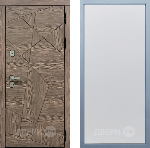 Входная металлическая Дверь Дива МД-97/2 Н-1 Белый в Лобне