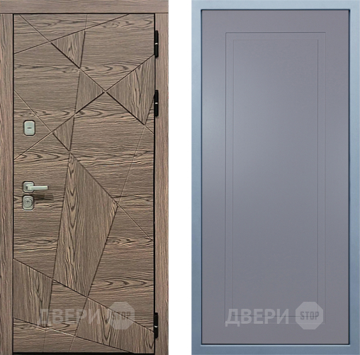Входная металлическая Дверь Дива МД-97/2 Н-10 Силк Маус в Лобне