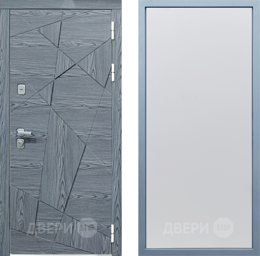 Входная металлическая Дверь Дива МД-97/3 Н-1 Белый в Лобне