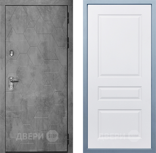 Входная металлическая Дверь Дива МД-51 Д-13 Белый в Лобне