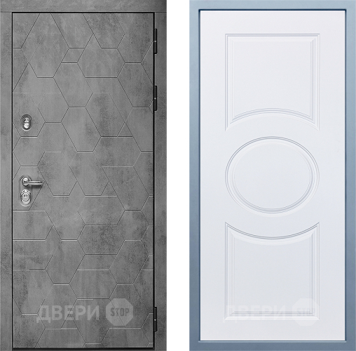 Входная металлическая Дверь Дива МД-51 М-30 Белый в Лобне