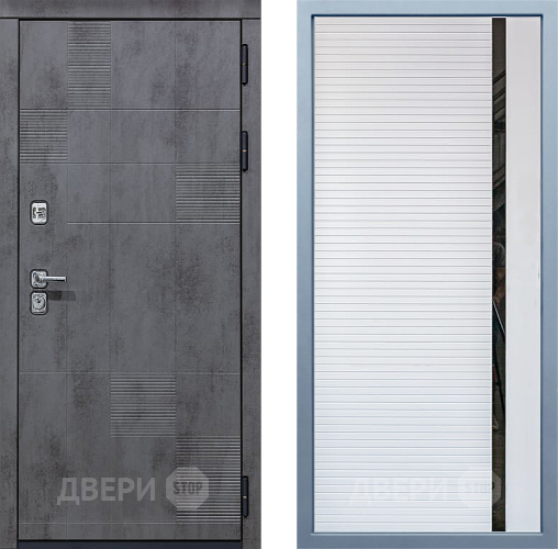 Входная металлическая Дверь Дива МД-35 МХ-45 Белый матовый в Лобне