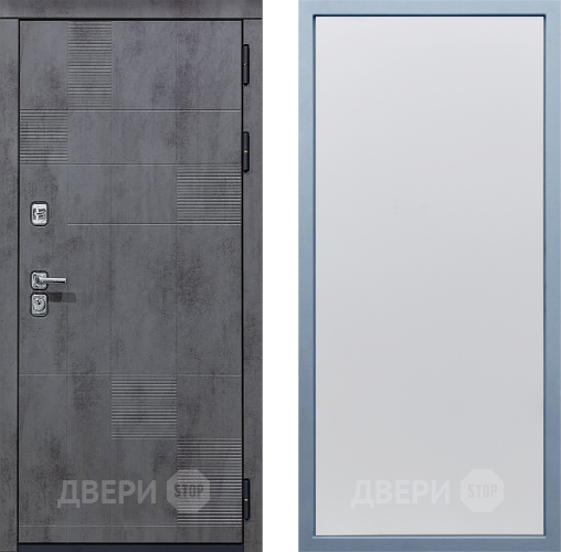 Входная металлическая Дверь Дива МД-35 Н-1 Белый в Лобне