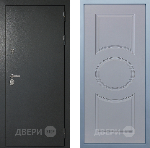 Входная металлическая Дверь Дива МД-40 Титан Д-8 Силк Маус в Лобне