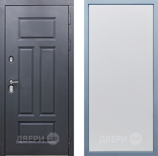 Входная металлическая Дверь Дива МХ-29 STR Н-1 Белый в Лобне