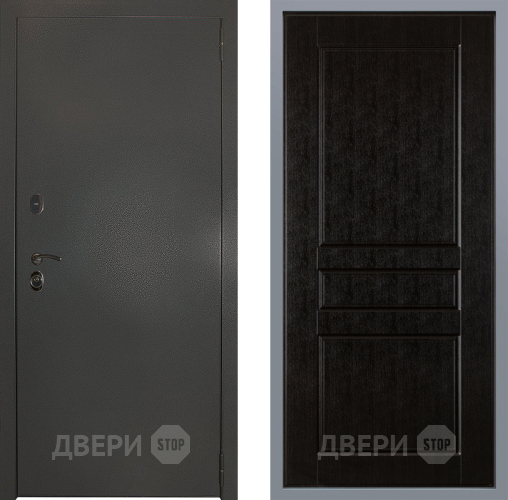 Дверь Заводские двери Эталон 3к антик серебро К-2 Венге в Лобне