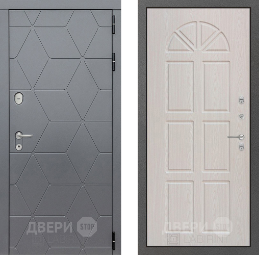 Входная металлическая Дверь Лабиринт (LABIRINT) Cosmo 15 VINORIT Алмон 25 в Лобне