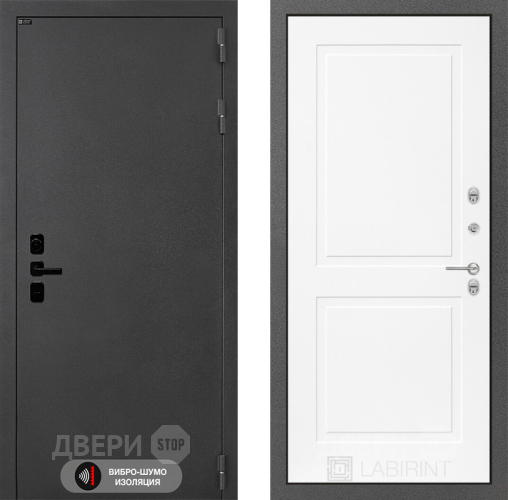 Дверь Лабиринт (LABIRINT) Acustic 11 Белый софт в Лобне
