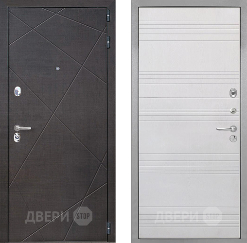 Входная металлическая Дверь Интекрон (INTECRON) Сенатор Лучи ФЛ-316 Белый ясень в Лобне