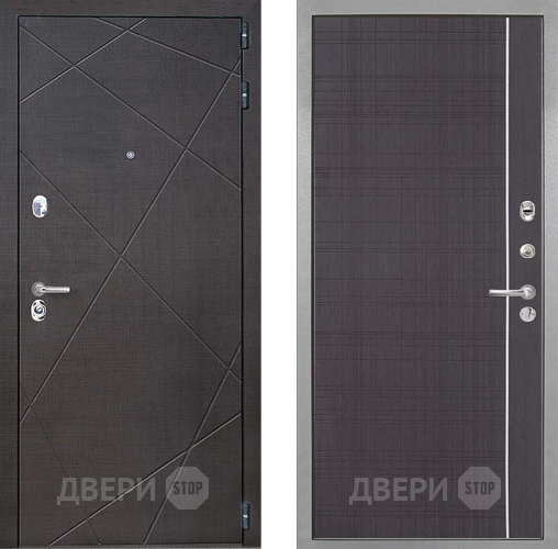Входная металлическая Дверь Интекрон (INTECRON) Сенатор Лучи В-07 с молдингом Венге в Лобне