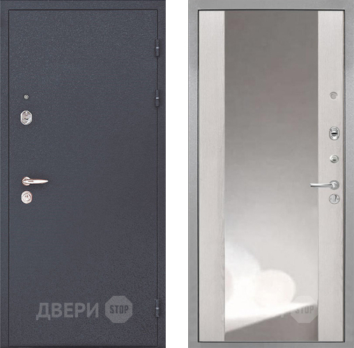Дверь Интекрон (INTECRON) Колизей ФЛЗ-516 Зеркало Сосна белая в Лобне