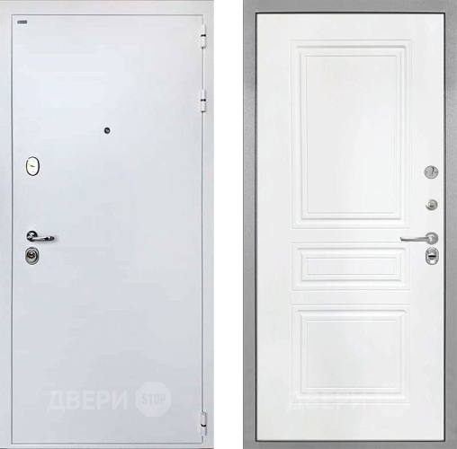 Дверь Интекрон (INTECRON) Колизей White ФЛ-243 Белый матовый в Лобне