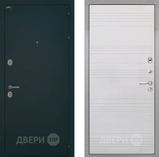 Входная металлическая Дверь Интекрон (INTECRON) Греция ФЛ-316 Белый ясень в Лобне