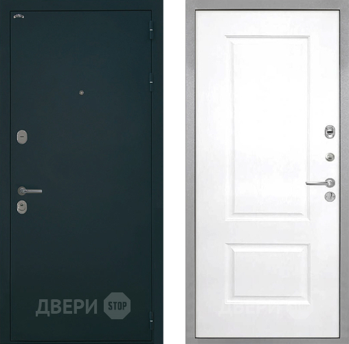 Входная металлическая Дверь Интекрон (INTECRON) Греция Альба Роял Вуд белый в Лобне