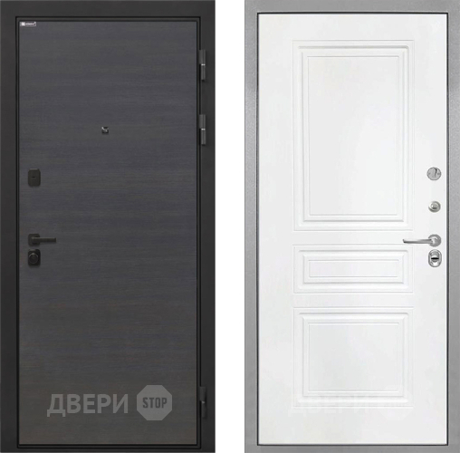 Дверь Интекрон (INTECRON) Профит Black Эковенге ФЛ-243 Белый матовый в Лобне