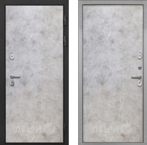 Входная металлическая Дверь Интекрон (INTECRON) Гектор Мрамор Светлый Гладкая Мрамор светлый в Лобне