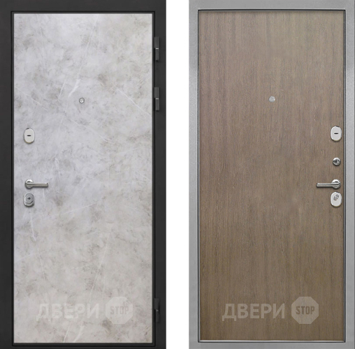 Входная металлическая Дверь Интекрон (INTECRON) Гектор Мрамор Светлый Гладкая шпон Венге коричневый в Лобне