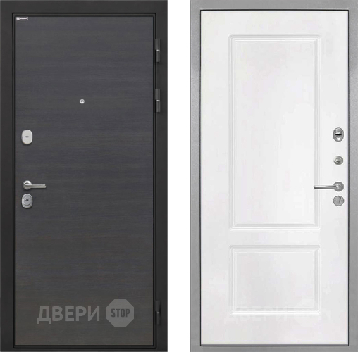 Входная металлическая Дверь Интекрон (INTECRON) Гектор Эковенге КВ-2 Белый матовый в Лобне
