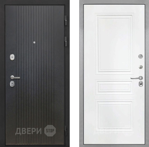 Входная металлическая Дверь Интекрон (INTECRON) Гектор ФЛ-295 ФЛ-243 Белый матовый в Лобне