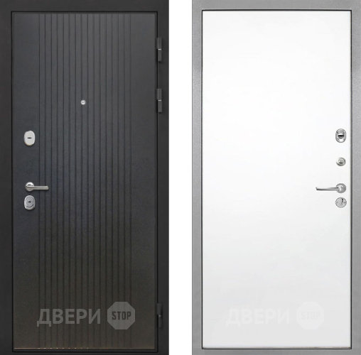 Входная металлическая Дверь Интекрон (INTECRON) Гектор ФЛ-295 Гладкая Силк Сноу в Лобне