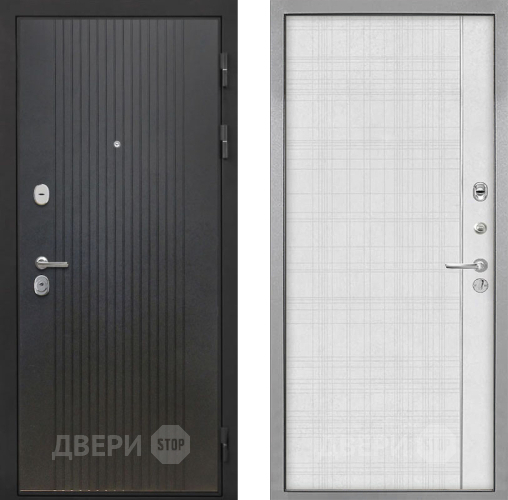 Входная металлическая Дверь Интекрон (INTECRON) Гектор ФЛ-295 В-07 с молдингом Лофт белый в Лобне