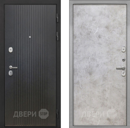 Входная металлическая Дверь Интекрон (INTECRON) Гектор ФЛ-295 Гладкая Мрамор светлый в Лобне