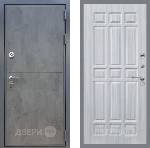 Входная металлическая Дверь Рекс (REX) ФЛ-290 FL-33 Сандал белый в Лобне