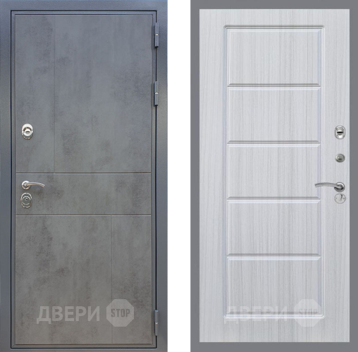 Входная металлическая Дверь Рекс (REX) ФЛ-290 FL-39 Сандал белый в Лобне
