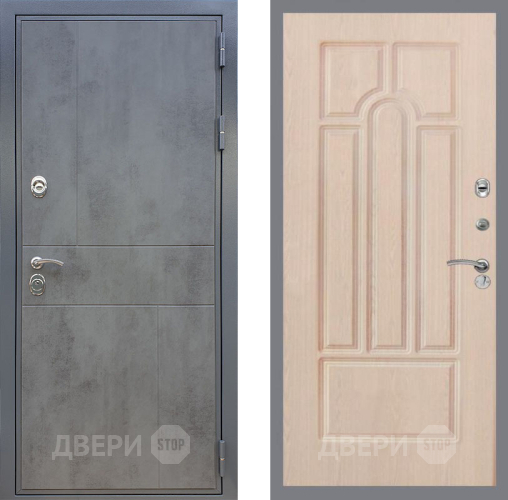 Входная металлическая Дверь Рекс (REX) ФЛ-290 FL-58 Беленый дуб в Лобне