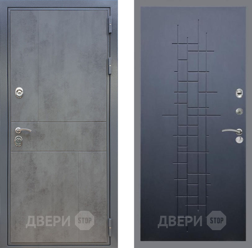 Входная металлическая Дверь Рекс (REX) ФЛ-290 FL-289 Ясень черный в Лобне