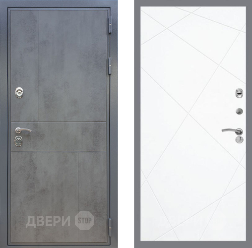 Входная металлическая Дверь Рекс (REX) ФЛ-290 FL-291 Силк Сноу в Лобне