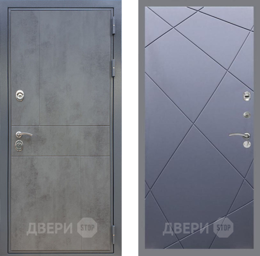 Входная металлическая Дверь Рекс (REX) ФЛ-290 FL-291 Силк титан в Лобне
