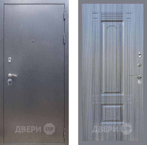 Входная металлическая Дверь Рекс (REX) 11 FL-2 Сандал грей в Лобне