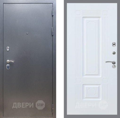 Входная металлическая Дверь Рекс (REX) 11 FL-2 Силк Сноу в Лобне
