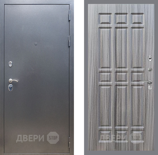 Входная металлическая Дверь Рекс (REX) 11 FL-33 Сандал грей в Лобне
