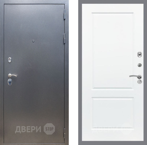Входная металлическая Дверь Рекс (REX) 11 FL-117 Силк Сноу в Лобне