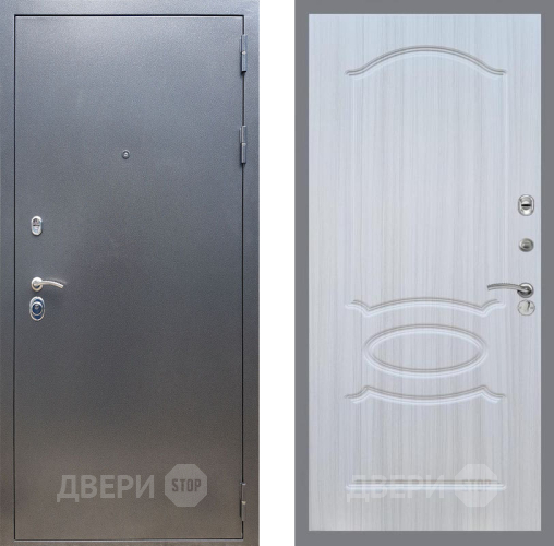Входная металлическая Дверь Рекс (REX) 11 FL-128 Сандал белый в Лобне