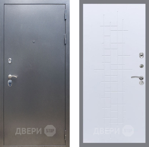 Входная металлическая Дверь Рекс (REX) 11 FL-289 Белый ясень в Лобне