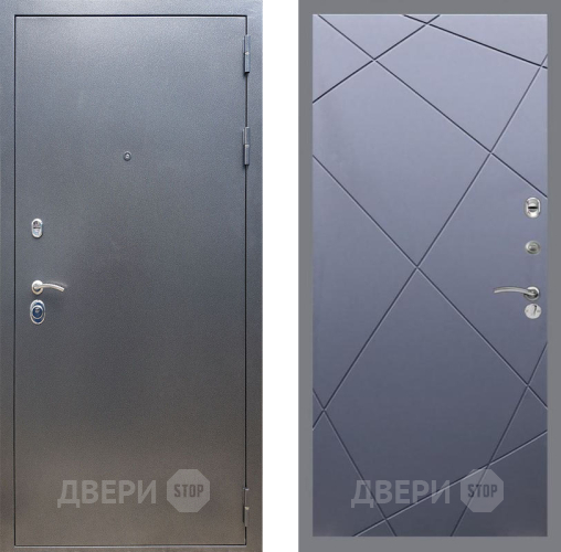 Входная металлическая Дверь Рекс (REX) 11 FL-291 Силк титан в Лобне
