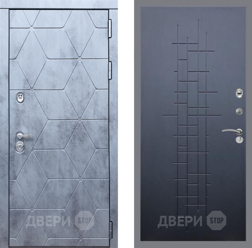 Входная металлическая Дверь Рекс (REX) 28 FL-289 Ясень черный в Лобне