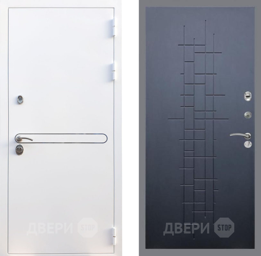 Входная металлическая Дверь Рекс (REX) 27 FL-289 Ясень черный в Лобне