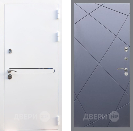 Входная металлическая Дверь Рекс (REX) 27 FL-291 Силк титан в Лобне