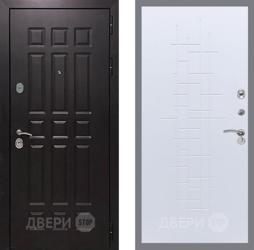 Входная металлическая Дверь Рекс (REX) 8 FL-289 Белый ясень в Лобне