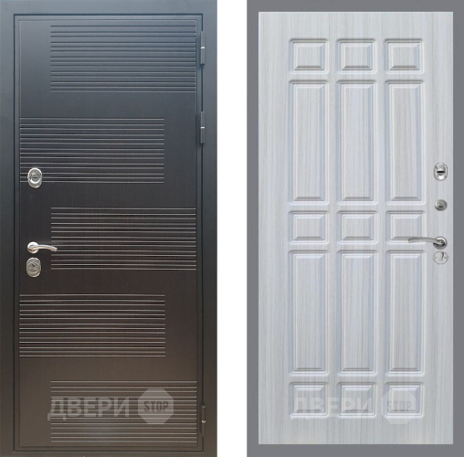 Входная металлическая Дверь Рекс (REX) премиум 185 FL-33 Сандал белый в Лобне