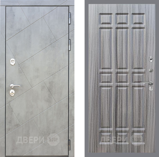 Входная металлическая Дверь Рекс (REX) 22 FL-33 Сандал грей в Лобне