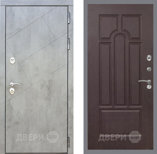 Входная металлическая Дверь Рекс (REX) 22 FL-58 Венге в Лобне