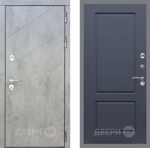 Входная металлическая Дверь Рекс (REX) 22 FL-117 Силк титан в Лобне