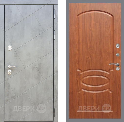 Входная металлическая Дверь Рекс (REX) 22 FL-128 Морёная берёза в Лобне