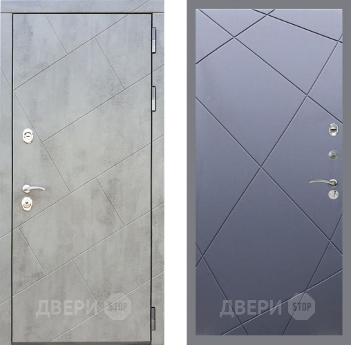 Входная металлическая Дверь Рекс (REX) 22 FL-291 Силк титан в Лобне