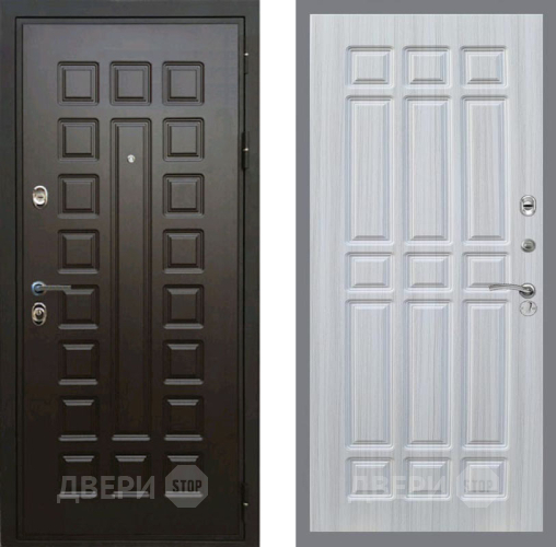 Входная металлическая Дверь Рекс (REX) Премиум 3к FL-33 Сандал белый в Лобне